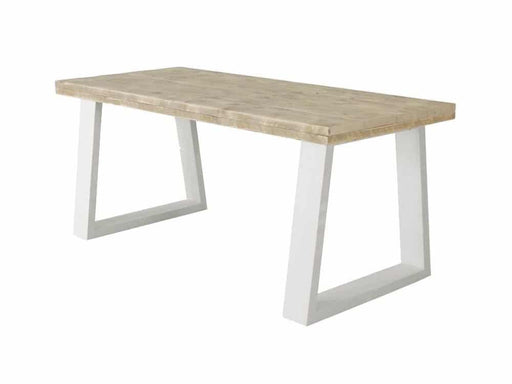Steigerhouten eettafel Wenen Meubelmakerij van Ommen