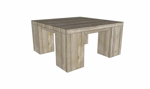 Steigerhouten salontafel Kopenhagen Meubelmakerij van Ommen