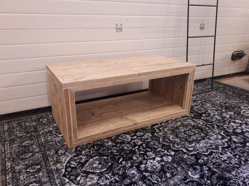 Steigerhouten salontafel Munchen Meubelmakerij van Ommen