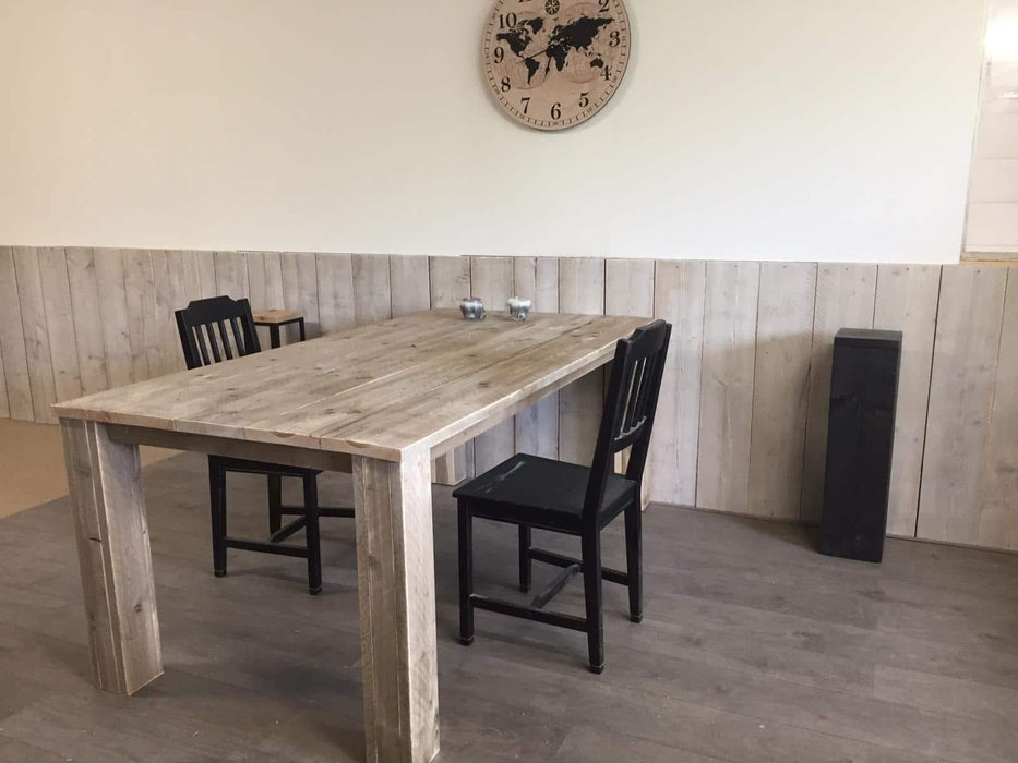 Steigerhouten tuintafel Kopenhagen Meubelmakerij van Ommen