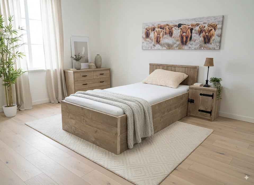Steigerhouten kinderbed Merel