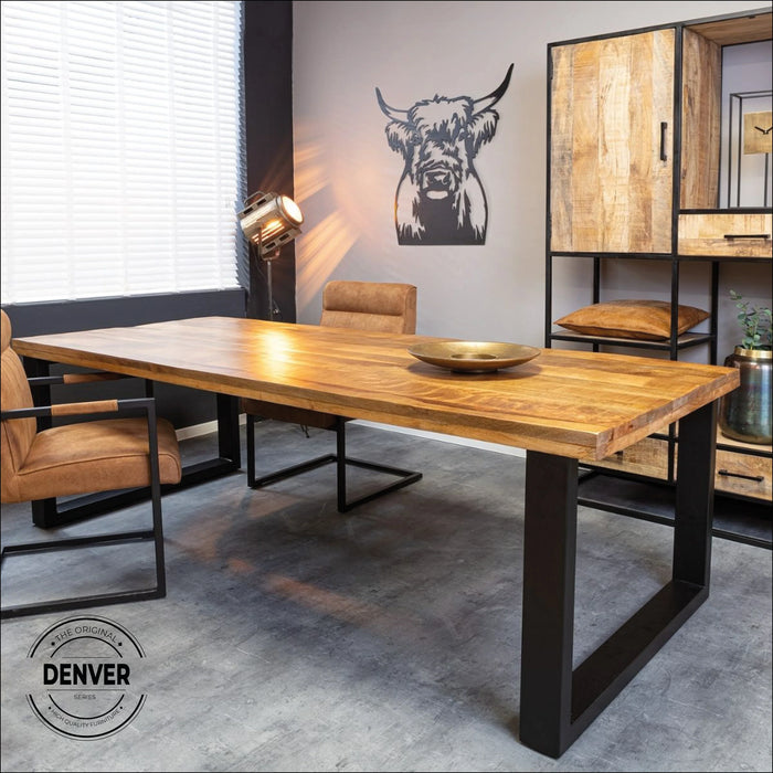 Eetkamertafel Denver U-poot