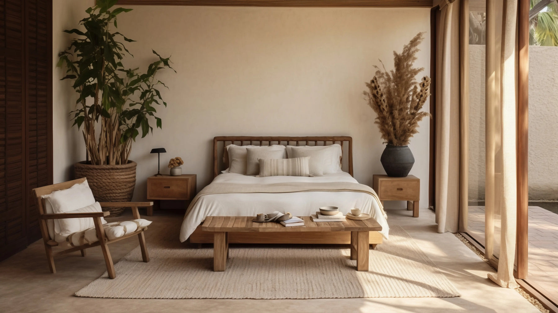 Inspiratie voor een mooie landelijke slaapkamer