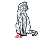 Geometrische kat Meubelmakerij van Ommen