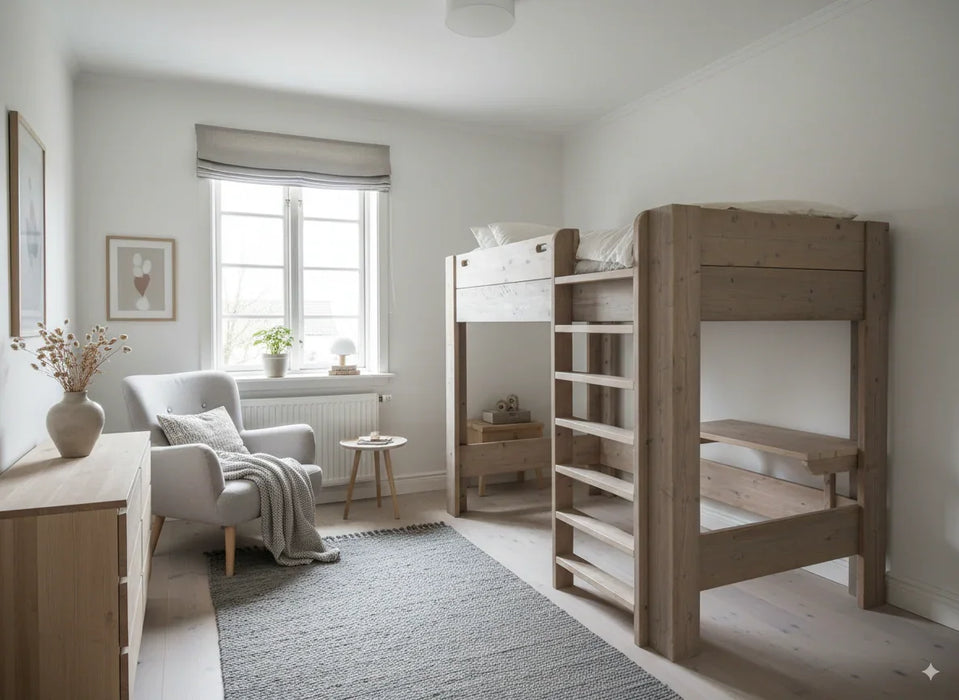 Steigerhouten hoogslaper Bjorn