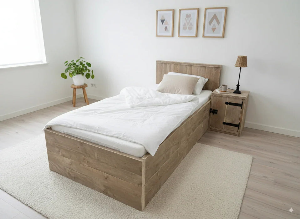 Steigerhouten kinderbed Merel
